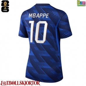 Frankrike Kylian Mbappe #10 Hemmatröja Dam VM 2026 Kortärmad